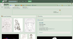 Desktop Screenshot of kira-kills.deviantart.com