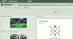 Desktop Screenshot of madeinjungle.deviantart.com