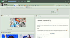 Desktop Screenshot of ibrizzy.deviantart.com