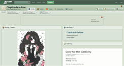 Desktop Screenshot of chapitre-de-la-rose.deviantart.com