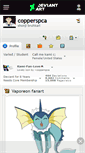 Mobile Screenshot of copperspca.deviantart.com