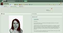 Desktop Screenshot of lisafeehily.deviantart.com