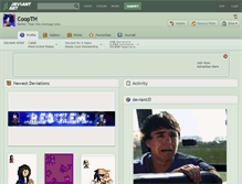 Tablet Screenshot of coopth.deviantart.com