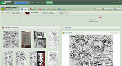 Desktop Screenshot of hush-janiz15.deviantart.com
