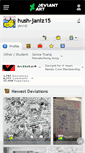 Mobile Screenshot of hush-janiz15.deviantart.com