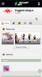 Mobile Screenshot of irugami-shop.deviantart.com
