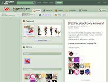 Tablet Screenshot of irugami-shop.deviantart.com