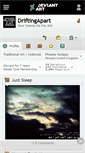 Mobile Screenshot of driftingapart.deviantart.com