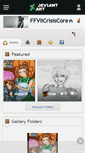 Mobile Screenshot of ffviicrisiscore.deviantart.com