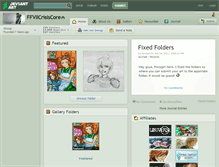 Tablet Screenshot of ffviicrisiscore.deviantart.com