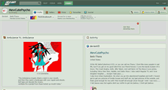 Desktop Screenshot of mewcutepsycho.deviantart.com