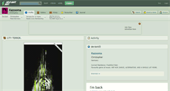 Desktop Screenshot of kazooma.deviantart.com