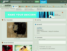 Tablet Screenshot of anahitaz.deviantart.com