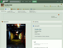 Tablet Screenshot of canda-chan.deviantart.com