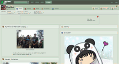 Desktop Screenshot of d-a-g-a.deviantart.com