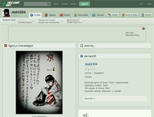 Tablet Screenshot of jeshi304.deviantart.com