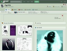 Tablet Screenshot of fog1994.deviantart.com