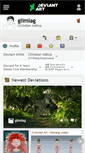 Mobile Screenshot of glimlag.deviantart.com