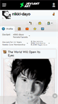 Mobile Screenshot of nikki-dayo.deviantart.com