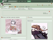 Tablet Screenshot of ju-ichi-gatsu.deviantart.com