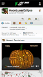 Mobile Screenshot of moonlunareclipse.deviantart.com