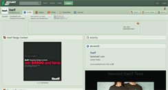 Desktop Screenshot of itself.deviantart.com