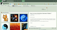 Desktop Screenshot of gamebalance.deviantart.com