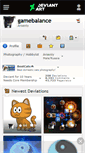 Mobile Screenshot of gamebalance.deviantart.com