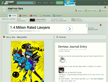 Tablet Screenshot of akari-no-yara.deviantart.com