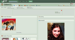 Desktop Screenshot of fullmoon272.deviantart.com