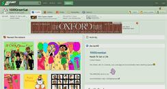 Desktop Screenshot of 1000greensun.deviantart.com
