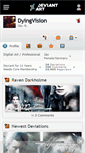 Mobile Screenshot of dyingvision.deviantart.com