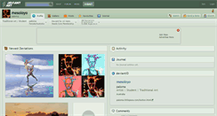 Desktop Screenshot of mesoloyo.deviantart.com