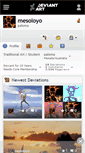 Mobile Screenshot of mesoloyo.deviantart.com