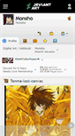 Mobile Screenshot of monsho.deviantart.com