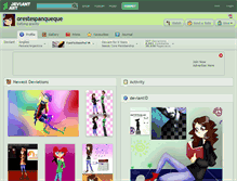 Tablet Screenshot of orestespanqueque.deviantart.com