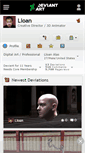 Mobile Screenshot of lloan.deviantart.com