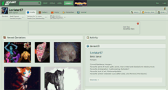 Desktop Screenshot of loviatar87.deviantart.com