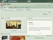 Tablet Screenshot of last--chance.deviantart.com