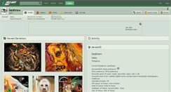 Desktop Screenshot of beshrew.deviantart.com