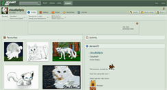 Desktop Screenshot of cloudtailplz.deviantart.com