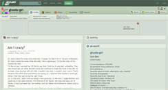Desktop Screenshot of ghostie-girl.deviantart.com