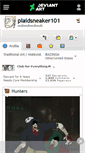 Mobile Screenshot of plaidsneaker101.deviantart.com