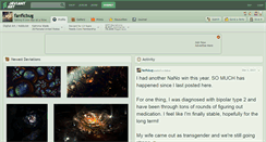 Desktop Screenshot of fanficbug.deviantart.com