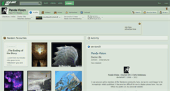 Desktop Screenshot of panda-vision.deviantart.com