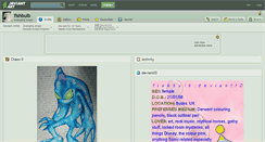 Desktop Screenshot of fishbulb.deviantart.com