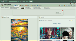 Desktop Screenshot of danzr4ever.deviantart.com