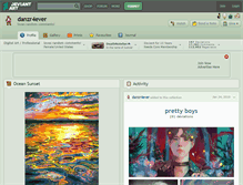 Tablet Screenshot of danzr4ever.deviantart.com