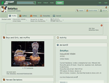 Tablet Screenshot of betanyu.deviantart.com