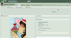 Desktop Screenshot of needletothegroove.deviantart.com